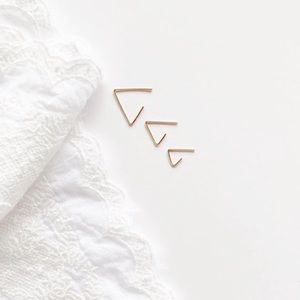 Minimalist Chic Earrings Handmade {Darling} Trio